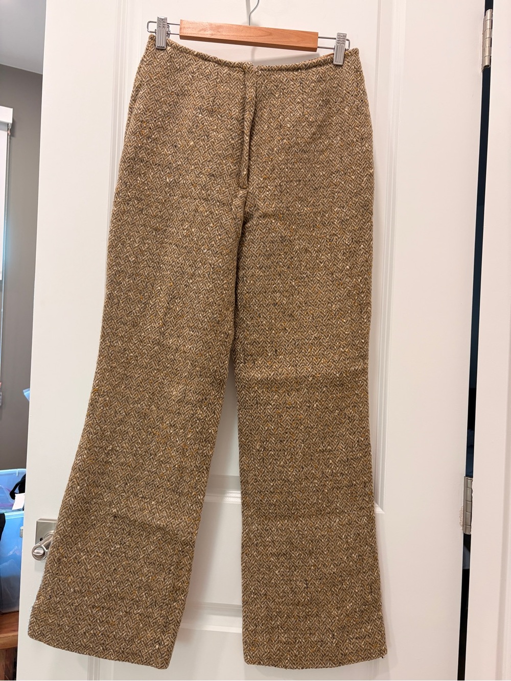 Vintage Pendleton 100% Wool Front Zip Trousers